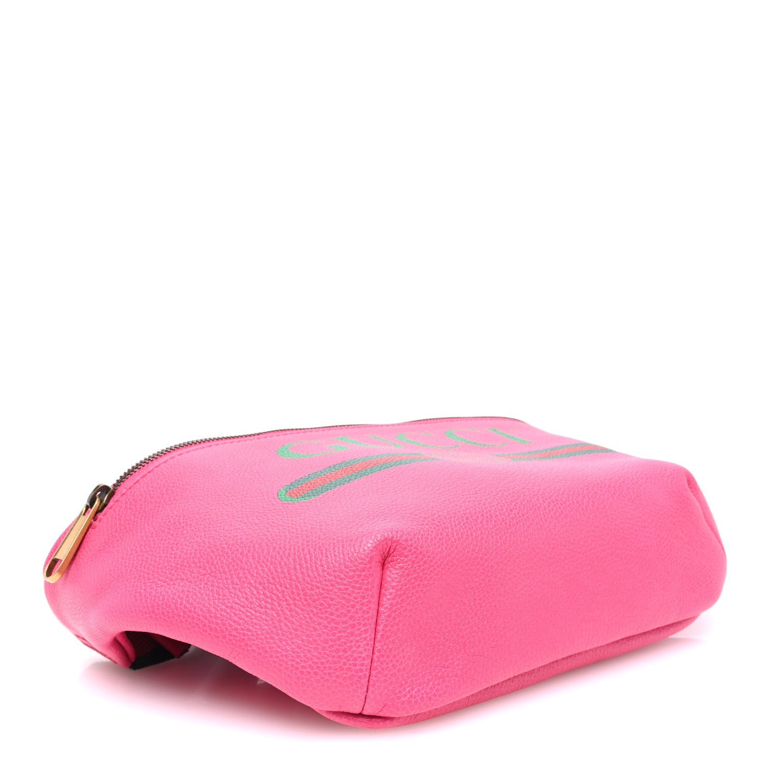 Gucci Grained Calfskin Logo Belt Bag Pink 5 of 11