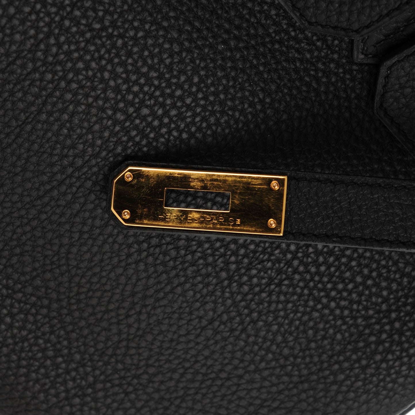 Togo Birkin 30 Black