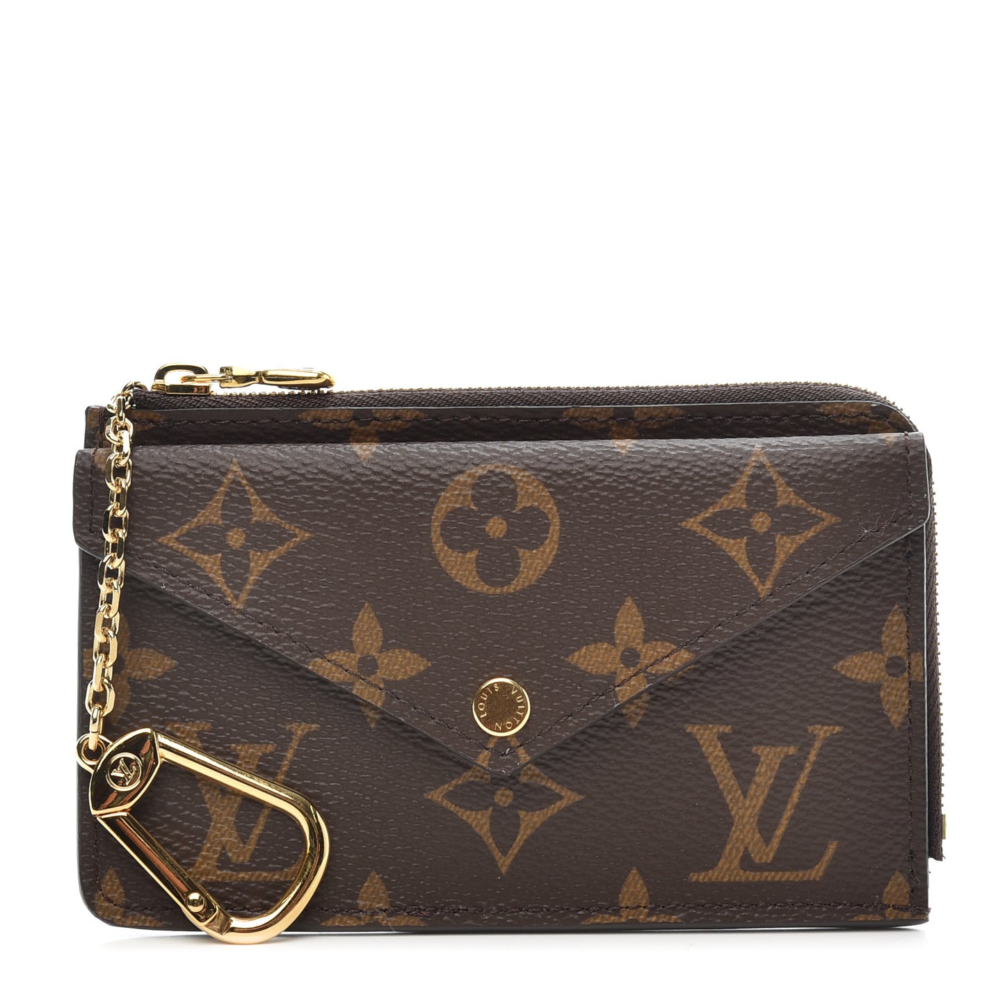 Monogram Recto Verso Card Holder Black