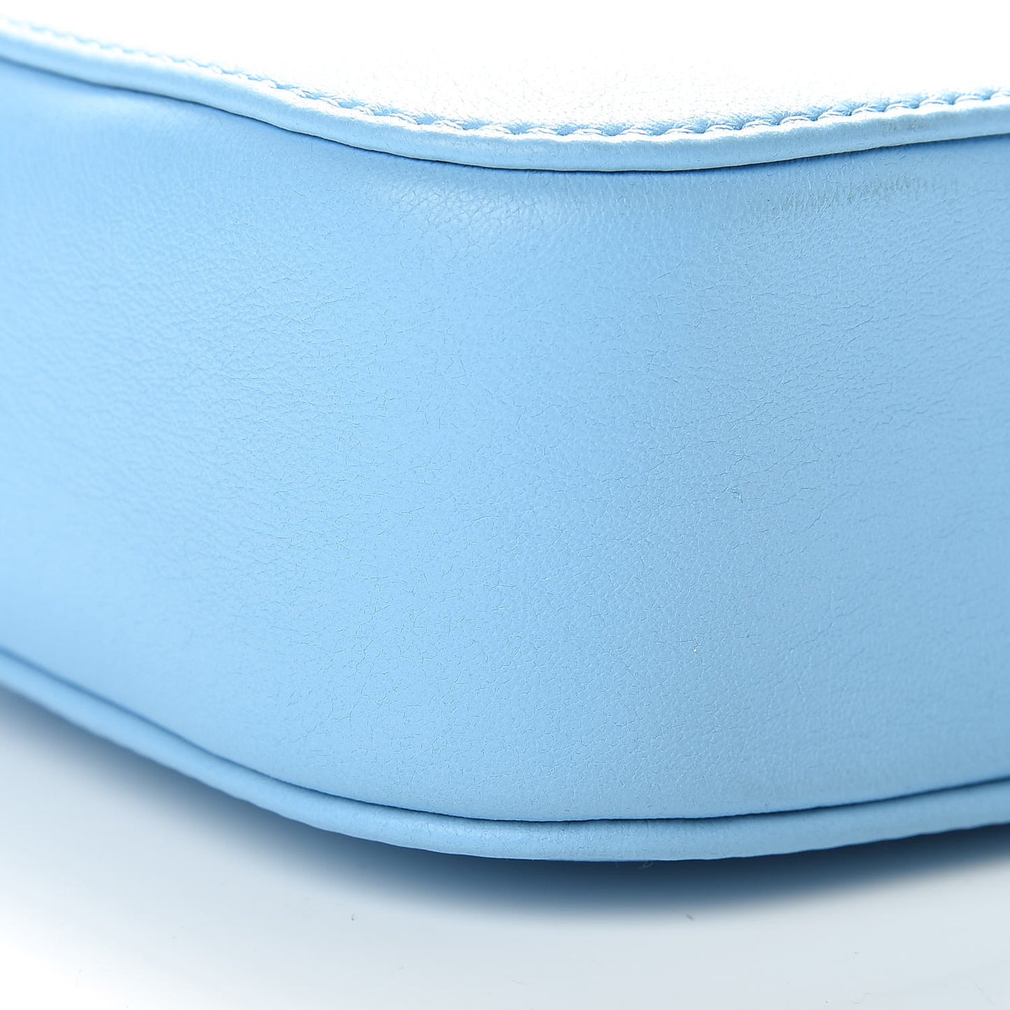 Calfskin XS Everyday Camera Bag Baby Blue Black