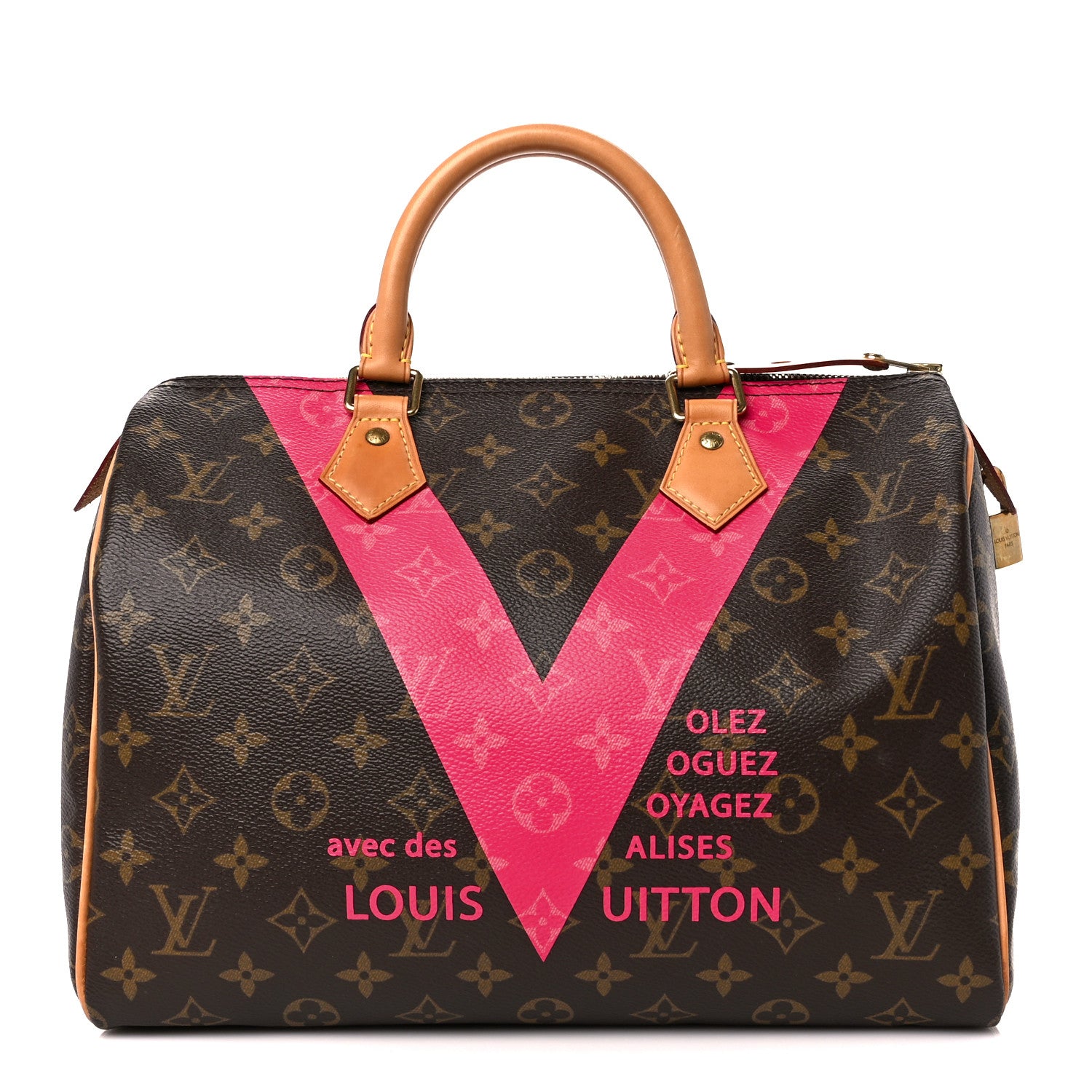 Louis Vuitton Monogram Speedy 30 V Grenade 1 of 12