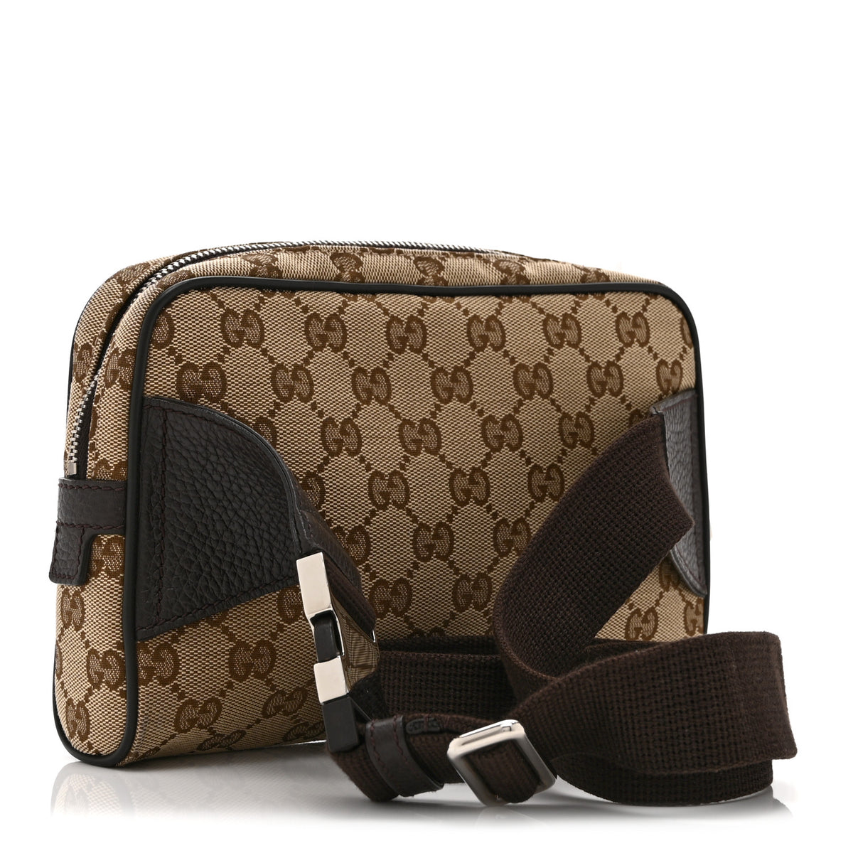Monogram Belt Bag Dark Brown