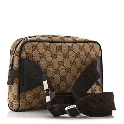 Gucci Monogram Belt Bag Dark Brown 3 of 12