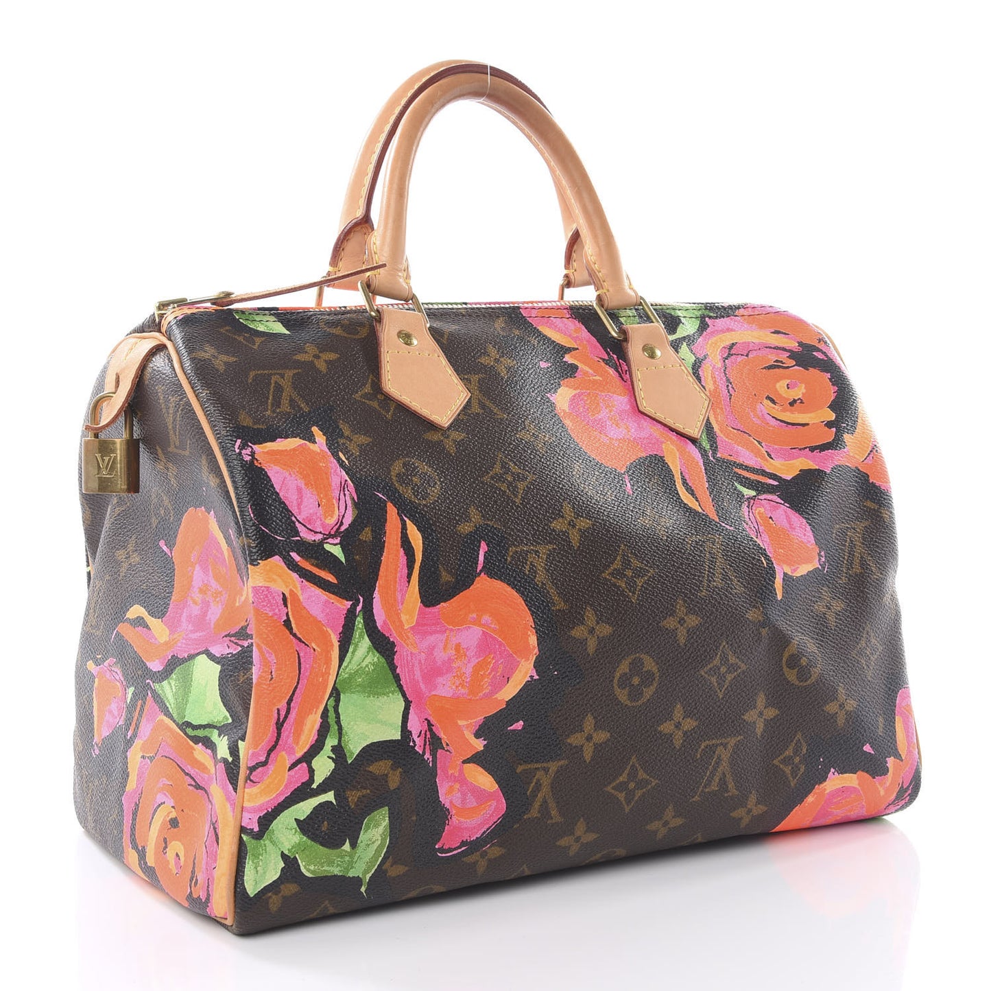 Monogram Roses Speedy 30