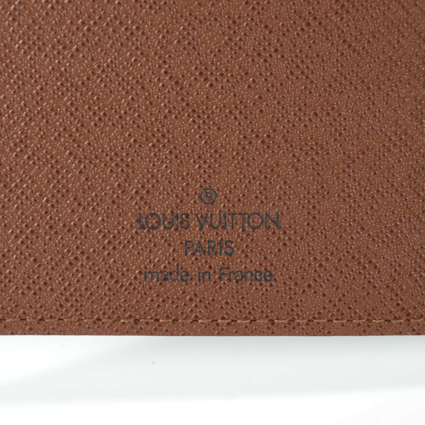 Monogram Medium Ring Agenda Cover