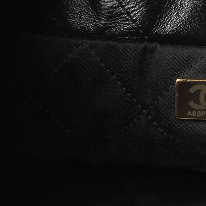 Chanel Shiny Calfskin Quilted Small Chanel 22 Black 7 of 10