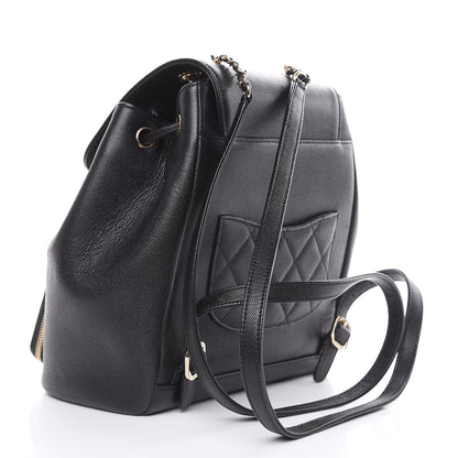 Chanel Caviar Quilted Business Affinity Backpack Black 3 of 13