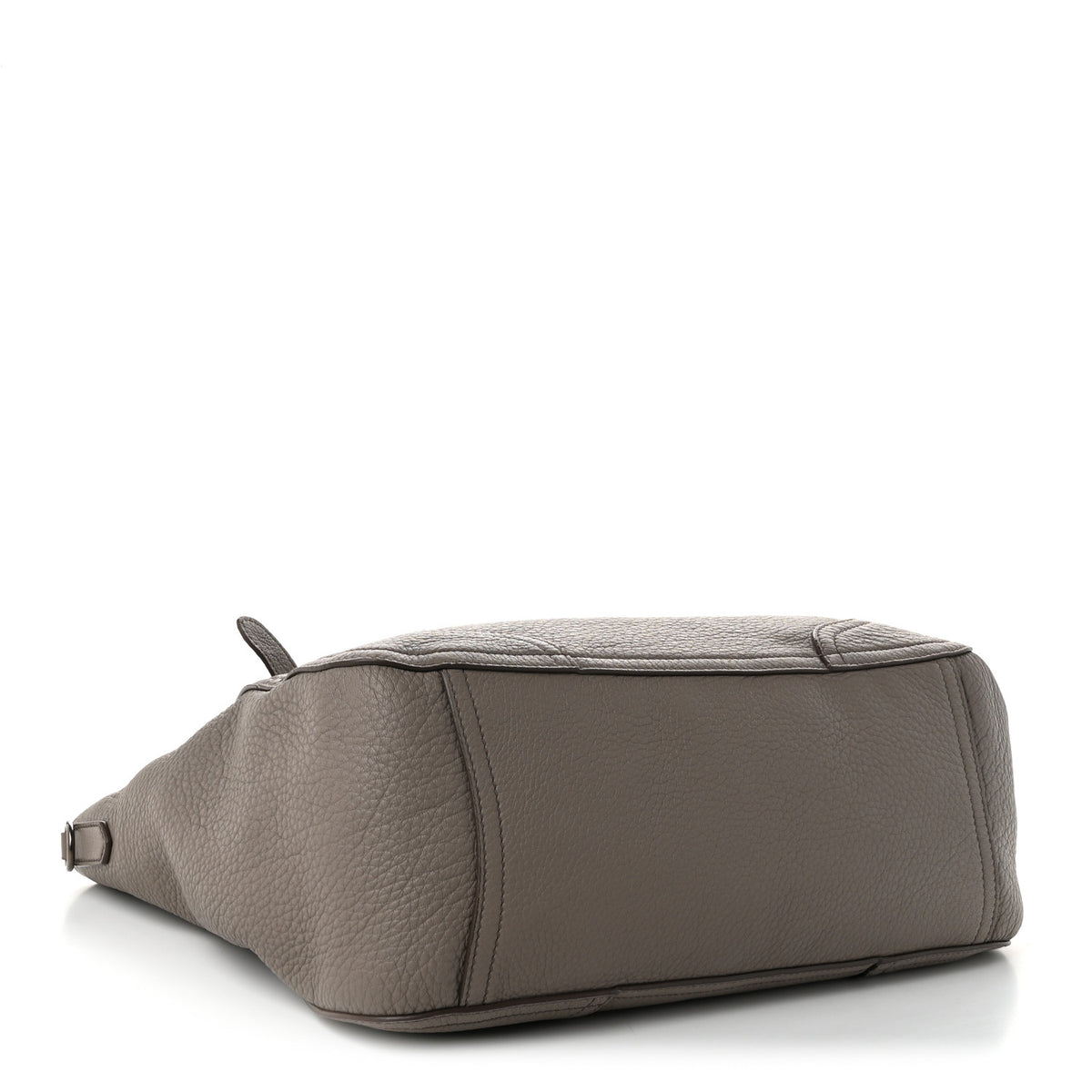 Prada Vitello Daino Large Tote Bag Clay Grey 4 of 9