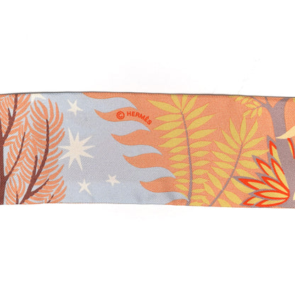 Hermes Silk Le Charme D Orphee Ciel Beige Rose 3 of 4