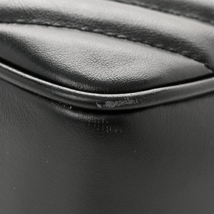 Saint Laurent Calfskin Matelasse Monogram Lou Camera Bag Black 11 of 11