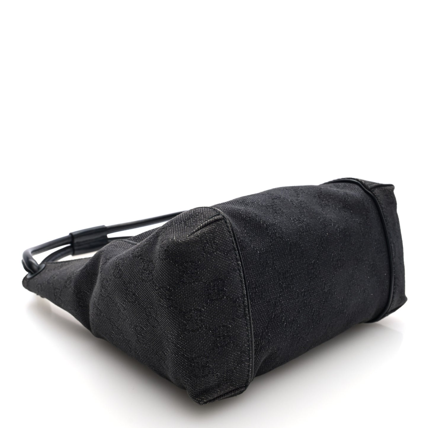 Denim Monogram Hobo Black