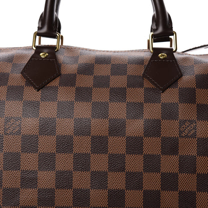 Louis Vuitton Damier Ebene Speedy 35 8 of 10