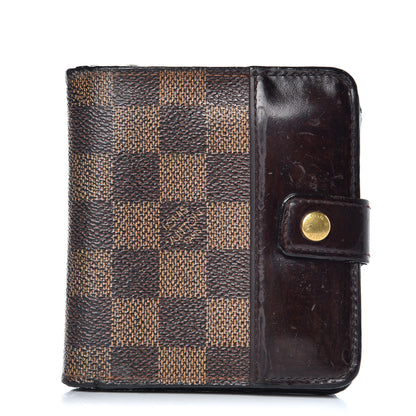 Louis Vuitton Damier Ebene Zippe Zipped Compact Wallet 1 of 12