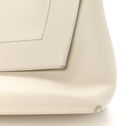 Tom Ford Calfskin Mini Label Shoulder Bag White 13 of 15