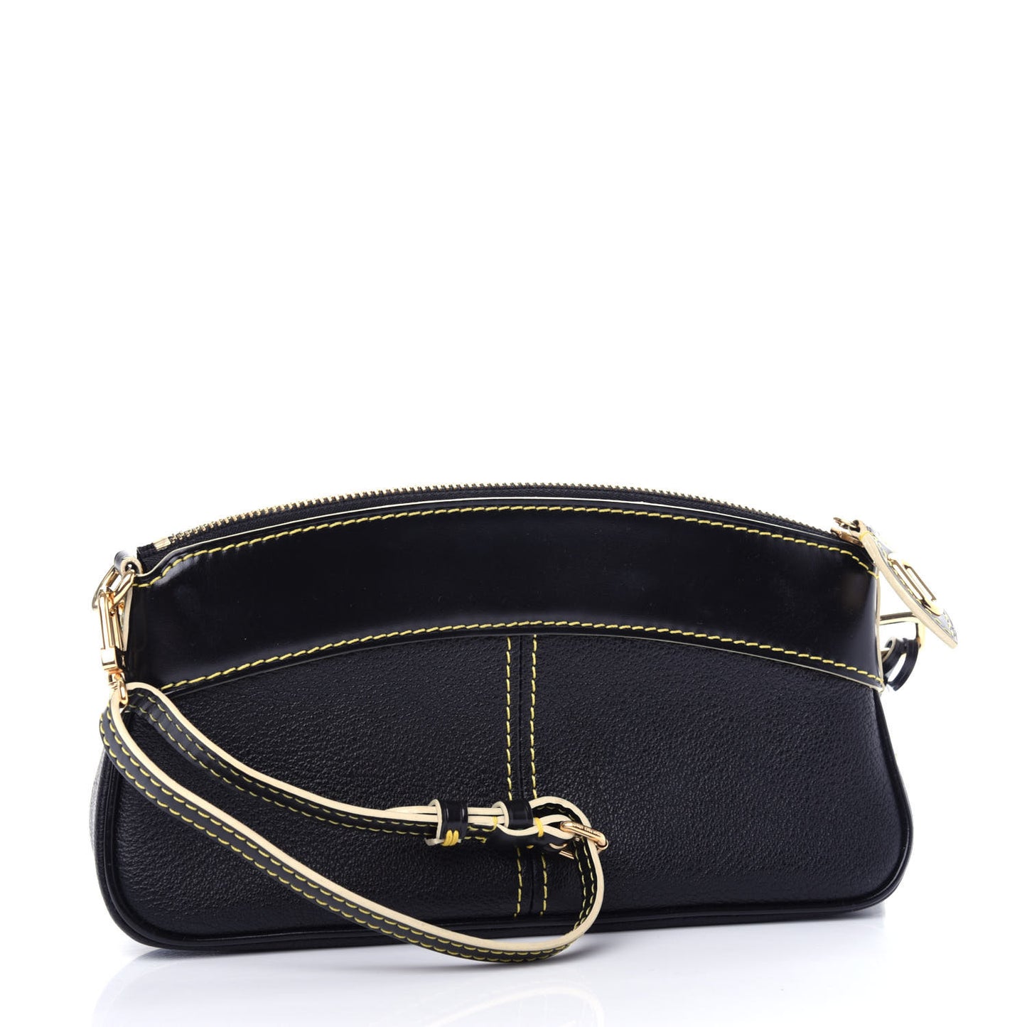 Suhali Lockit Clutch Black