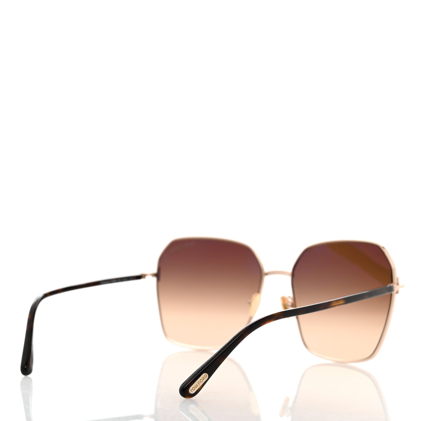 Claudia TF839 Sunglasses Brown