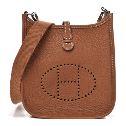 Hermes Taurillon Clemence Evelyne TPM Gold 1 of 10