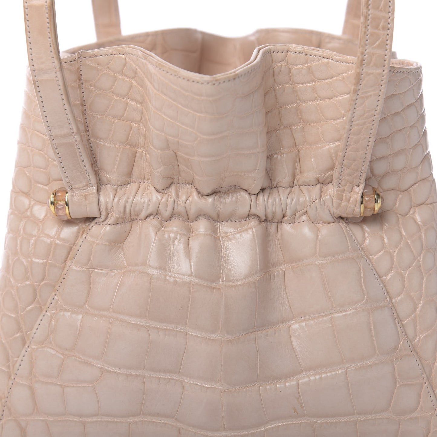 Crocodile Evening Bag Pink