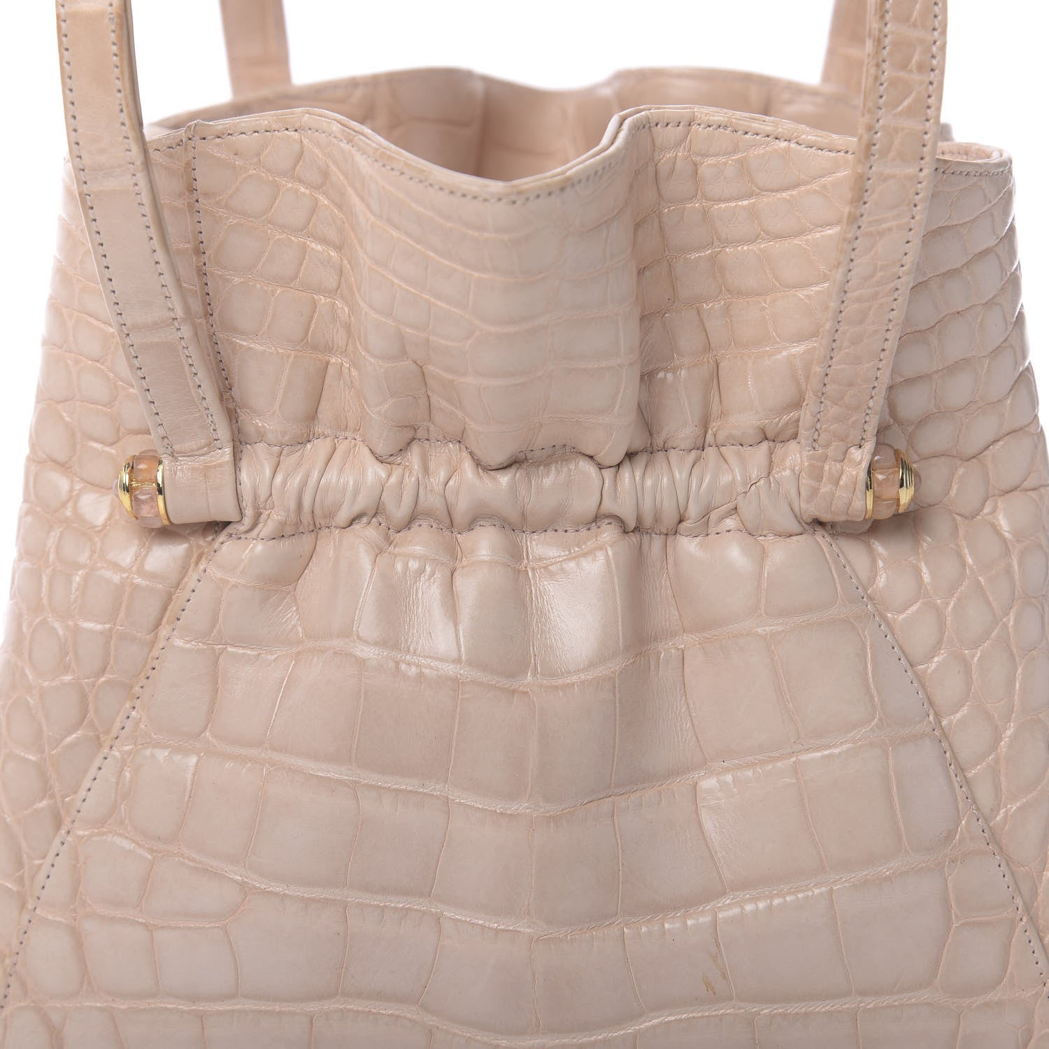 Judith Leiber Crocodile Evening Bag Pink 9 of 10