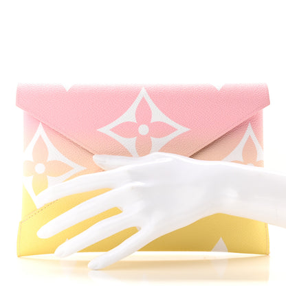 Louis Vuitton Monogram Giant By The Pool Large Kirigami Pochette Pink 2 of 8