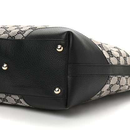 Gucci Monogram Large Bucket Tote Black 10 of 10