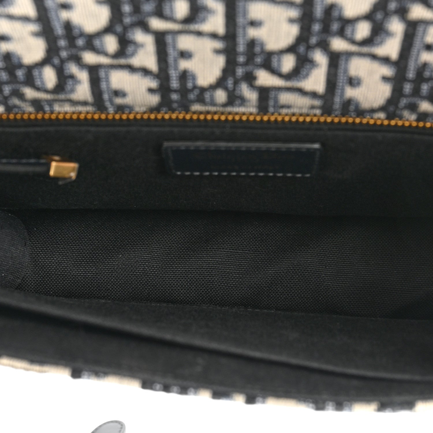 Christian Dior Oblique 30 Montaigne Flap Bag Blue 5 of 12