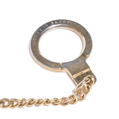 Louis Vuitton Metal Pochette Extender Key Ring Chain Gold 4 of 5