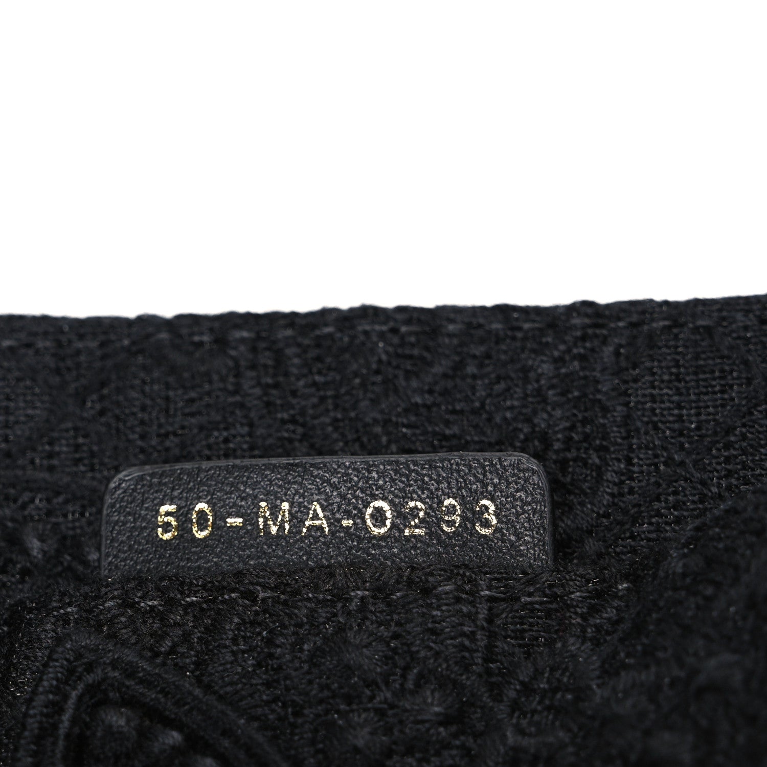 Christian Dior Embroidered 3D Macrame D-Lace Butterfly Medium Book Tote Black 6 of 9