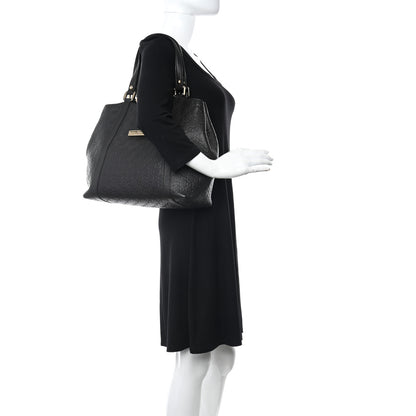 Gucci Guccissima New Ladies Web Tote Dark Brown 2 of 10