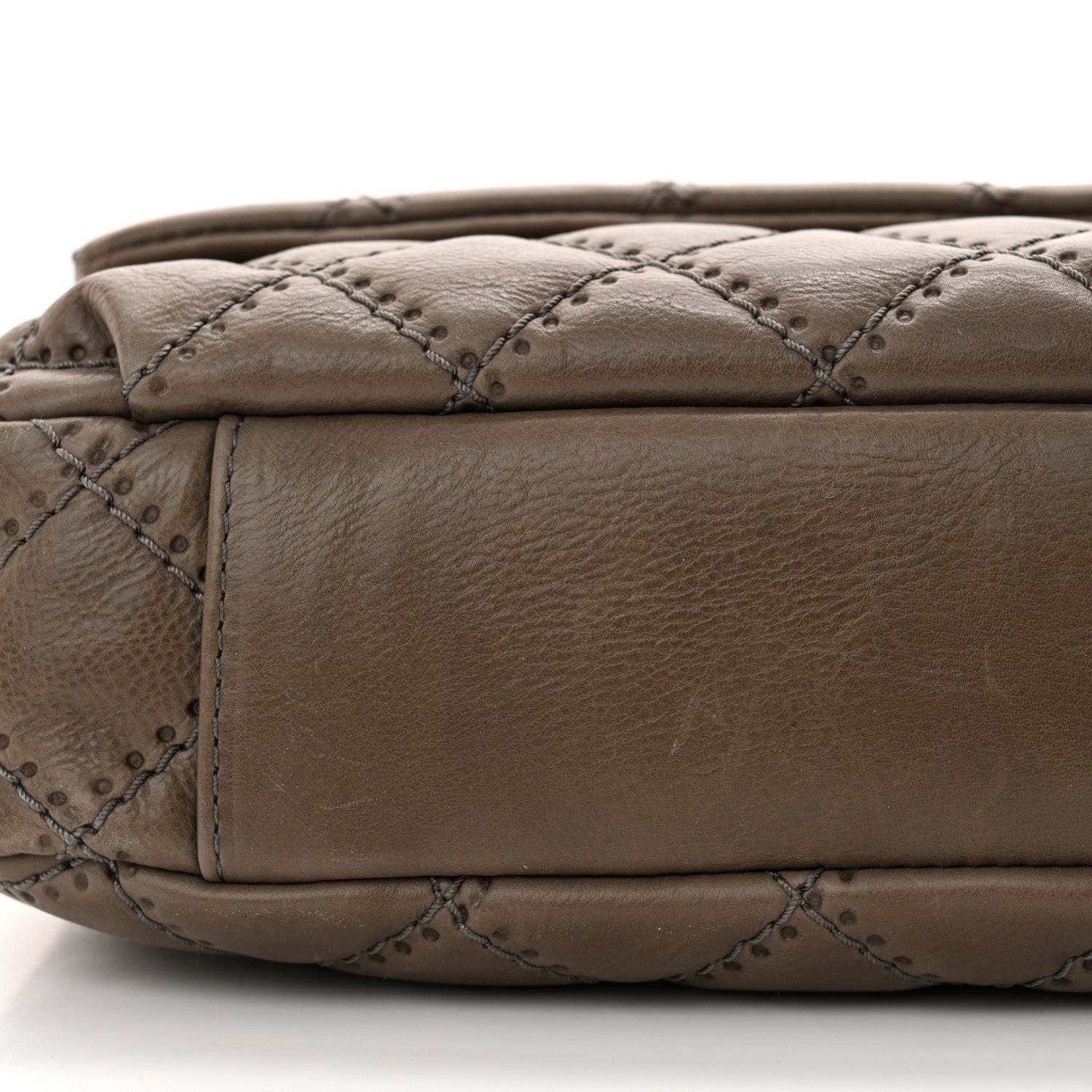 Chanel Calfskin Quilted Retro Chain Flap Dark Grey 15 of 15