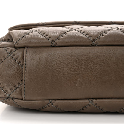 Chanel Calfskin Quilted Retro Chain Flap Dark Grey 15 of 15
