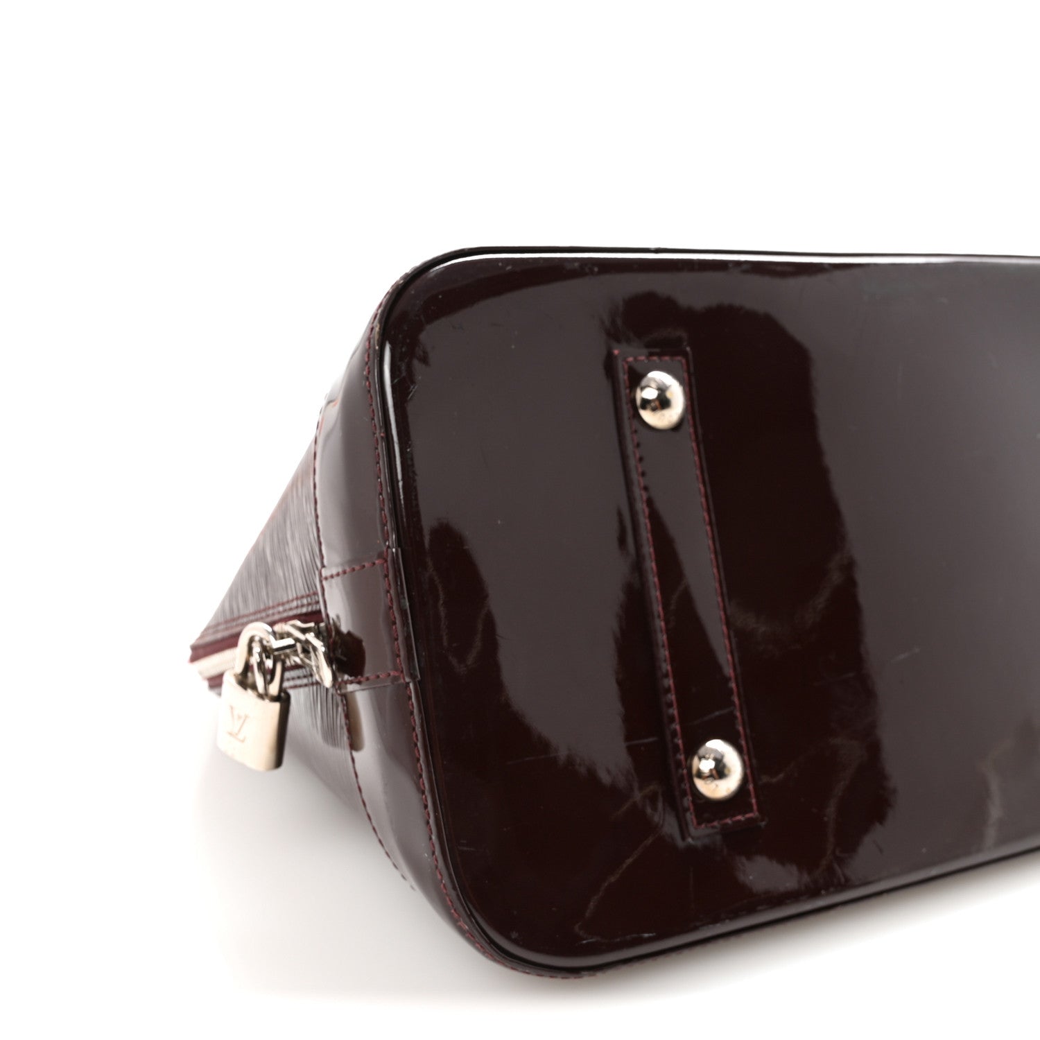 Louis Vuitton Electric Epi Alma GM Prune 8 of 9