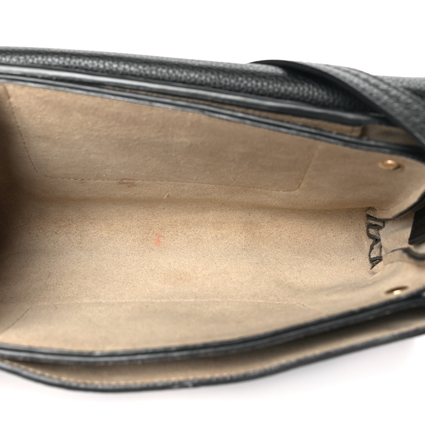 Goatskin Small Faye Shoulder Bag Black