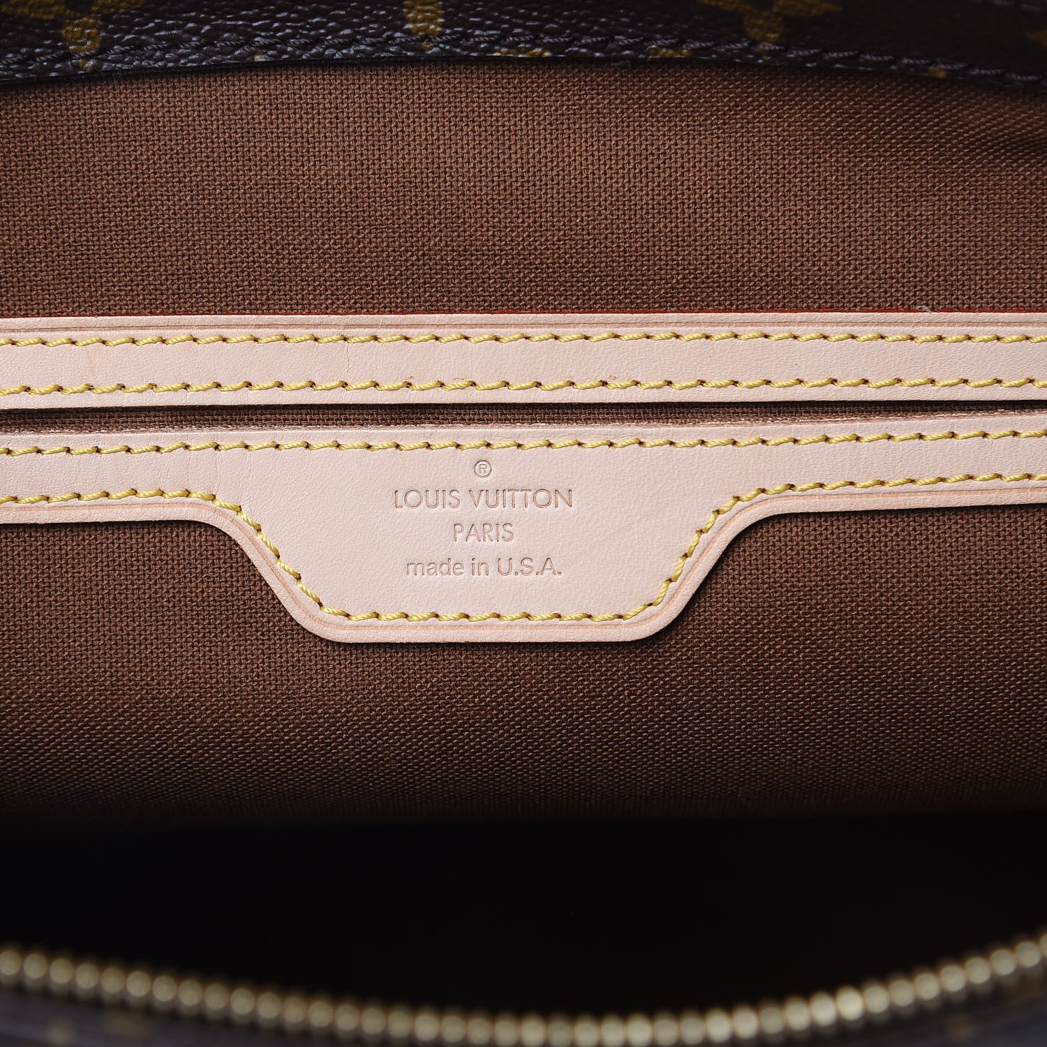 Louis Vuitton Monogram Cabas Mezzo 7 of 14