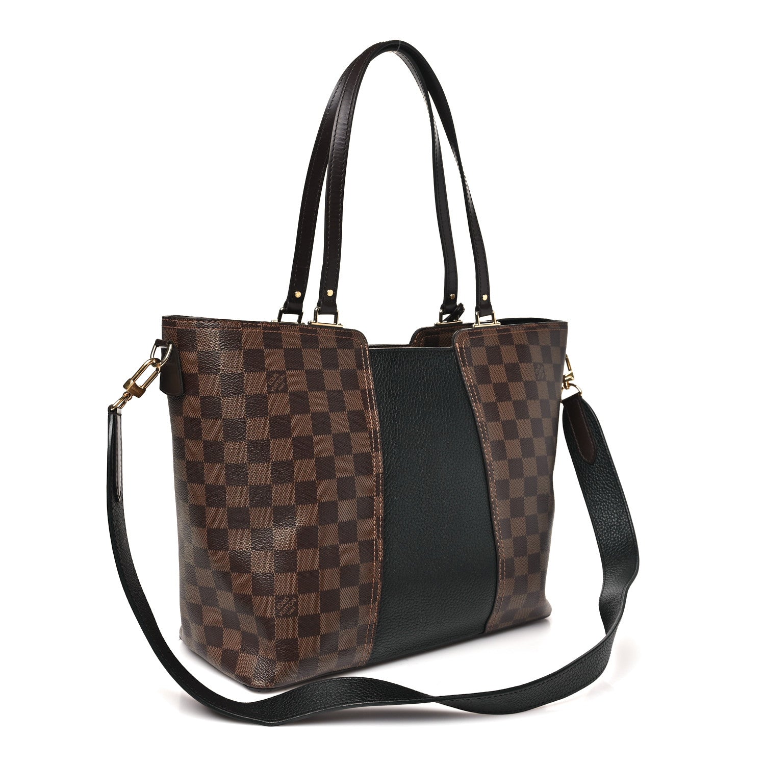 Louis Vuitton Damier Ebene Jersey Black 3 of 9
