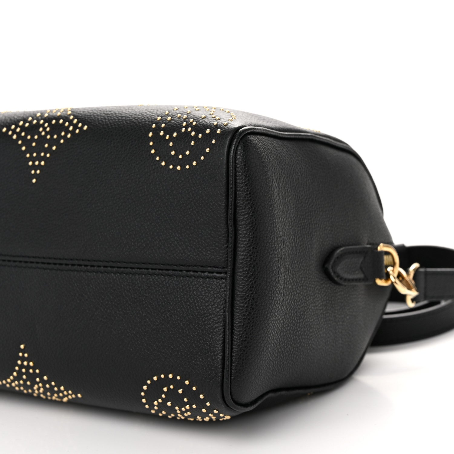 Louis Vuitton Empreinte Monogram Giant Studded Speedy Bandouliere 25 Black 9 of 9