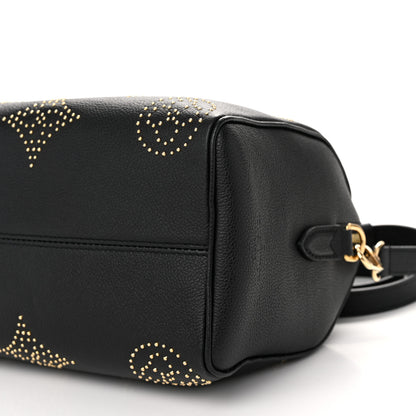 Louis Vuitton Empreinte Monogram Giant Studded Speedy Bandouliere 25 Black 9 of 9