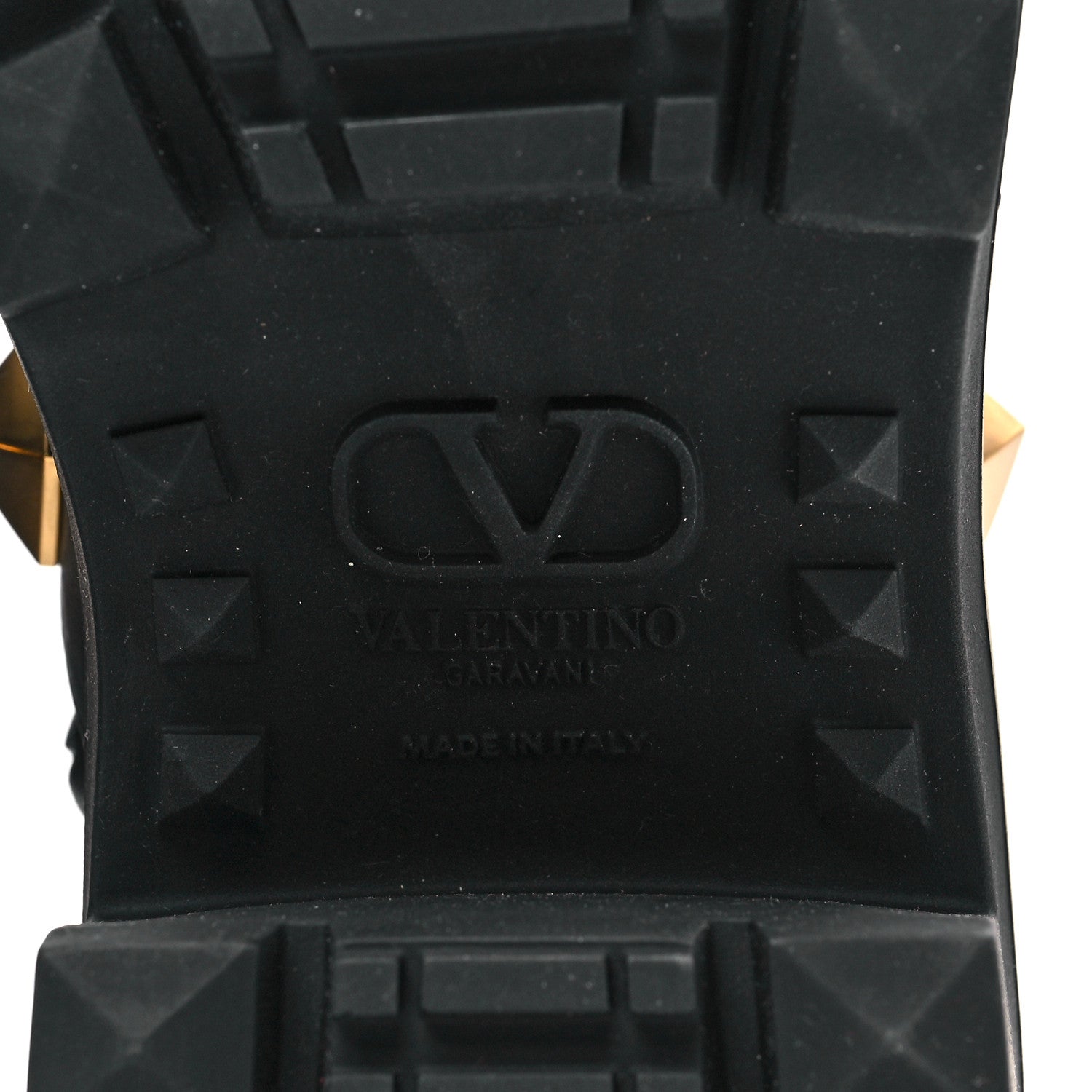 Valentino Garavani Calfskin Roman Stud 20/85mm Combat Boots 40.5 Black 6 of 8