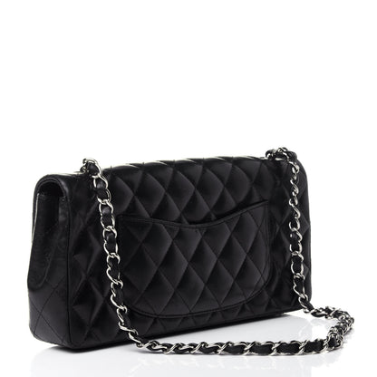 Chanel Lambskin Quilted East West Flap Black 2 of 4