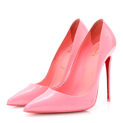 Christian Louboutin Patent So Kate 120 Pumps 37 Bubble Gum 4 of 8