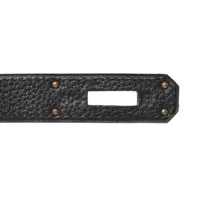 Hermes Togo Kelly Retourne 28 Black 7 of 13