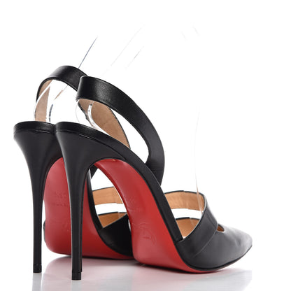 Christian Louboutin Nappa Actina 100 Pumps 38.5 Black 4 of 10