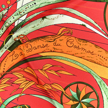 Hermes Silk La Danse Du Cosmos Scarf 90 5 of 5