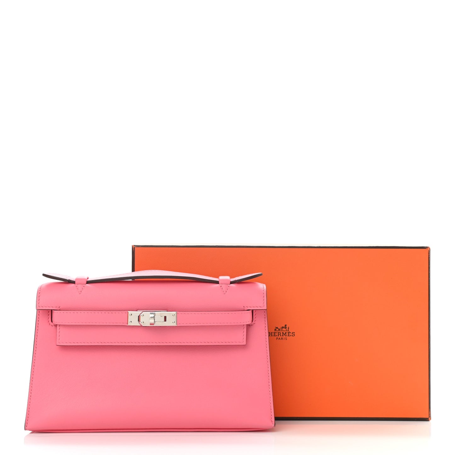 Swift Kelly Pochette Clutch Rose Azalee