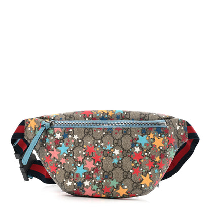 Gucci GG Supreme Monogram Web Childrens Star Print Belt Bag Multicolor 1 of 13