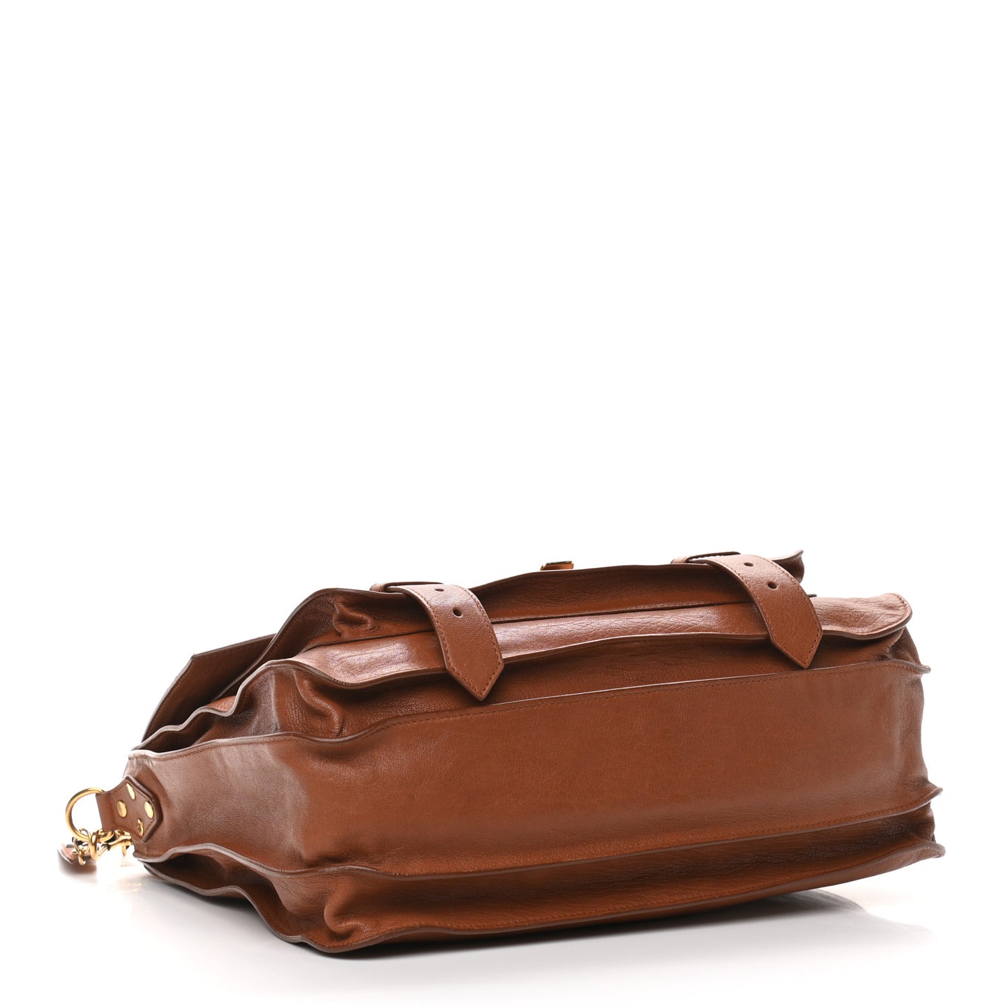 Lambskin Large PS1 Satchel Saddle