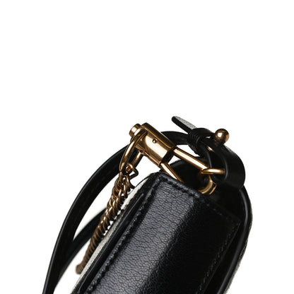 Givenchy Goatskin Quilted GV3 Mini Pocket Convertible Bag Black 13 of 14