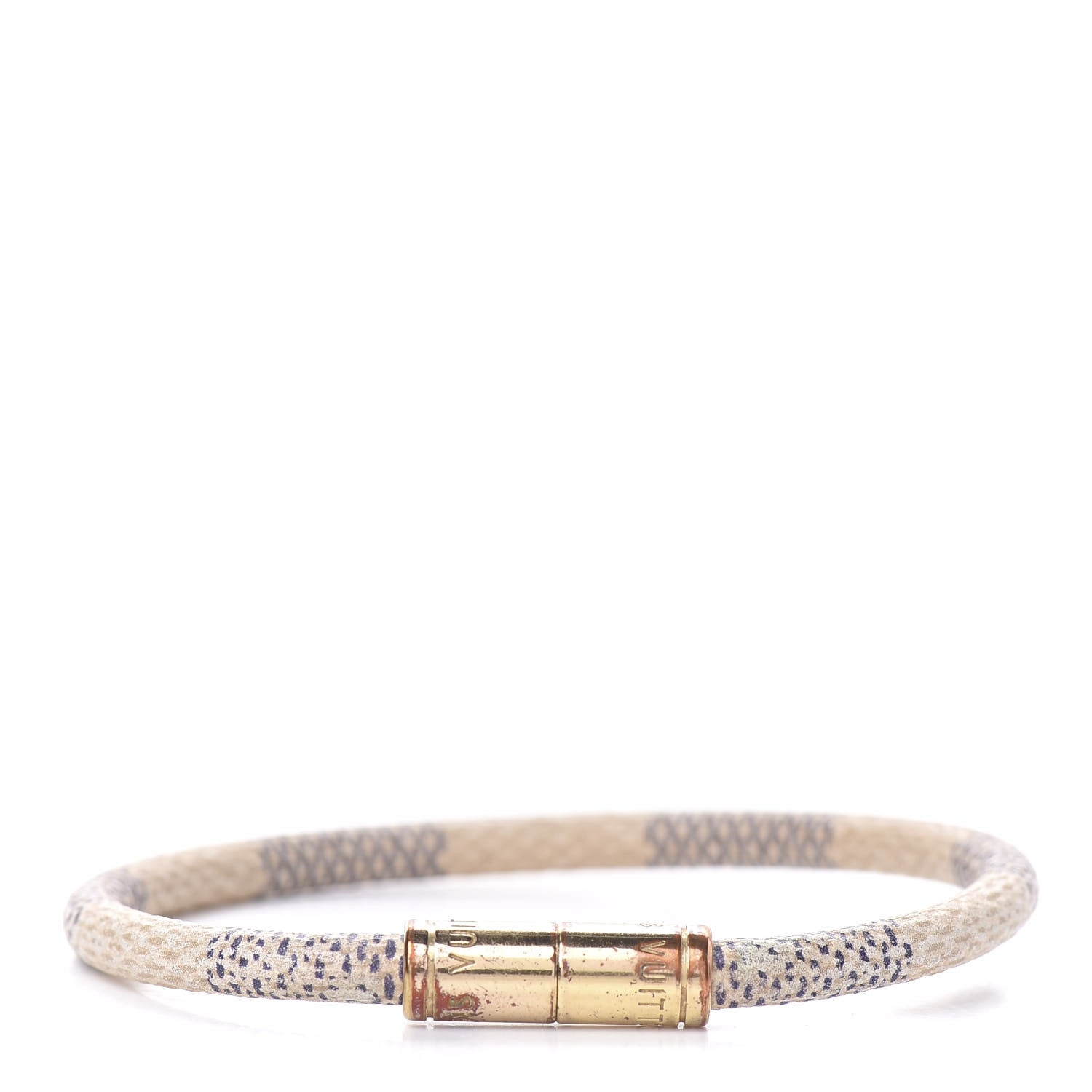 Louis Vuitton Damier Azur Keep It Bracelet 19 1 of 5
