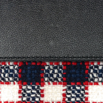 Gucci Vintage Tweed Check Small Dionysus Shoulder Bag White Hibiscus Red Marine 15 of 15