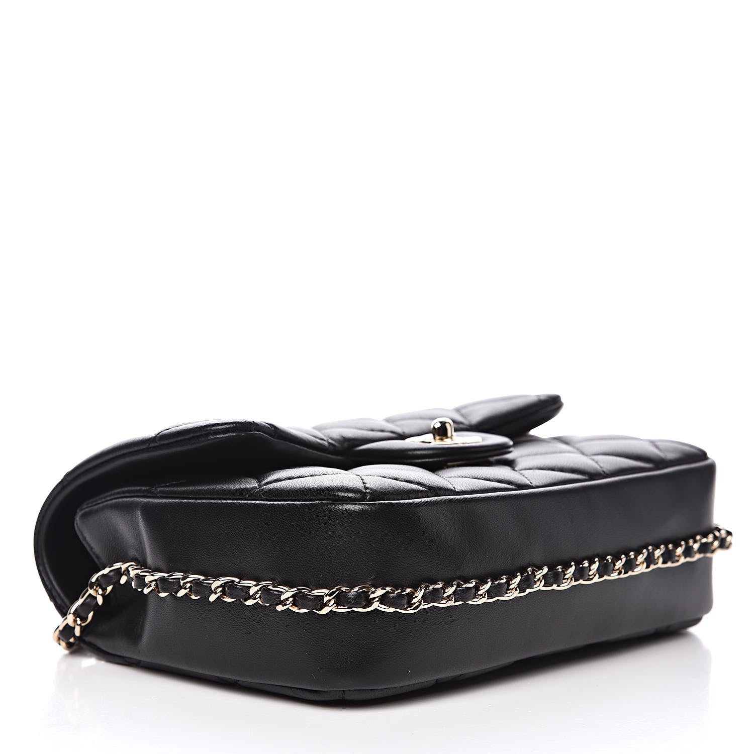 Chanel Lambskin Quilted Small My Precious Flap Black 4 of 12
